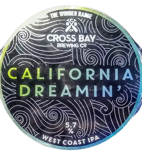 Cross Bay Brewing California Dreamin'