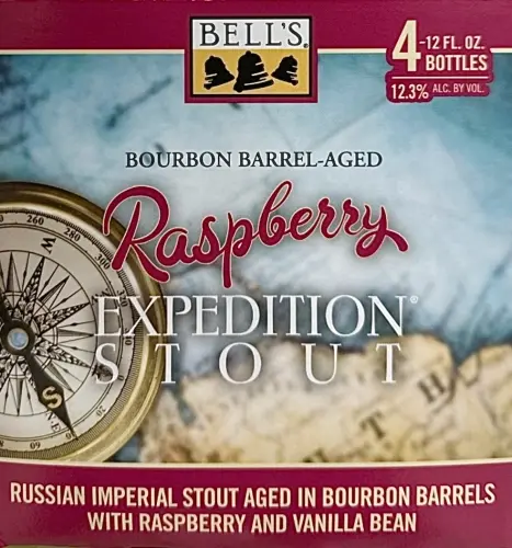 Bell's Brewery Bourbon Barrel-Aged Raspberry Expedition Stout
