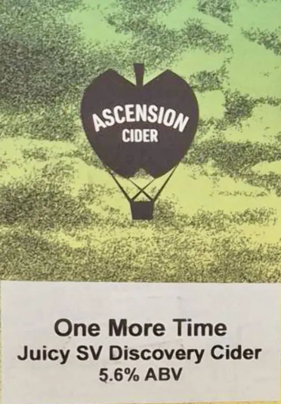 Ascension Cider One More Time