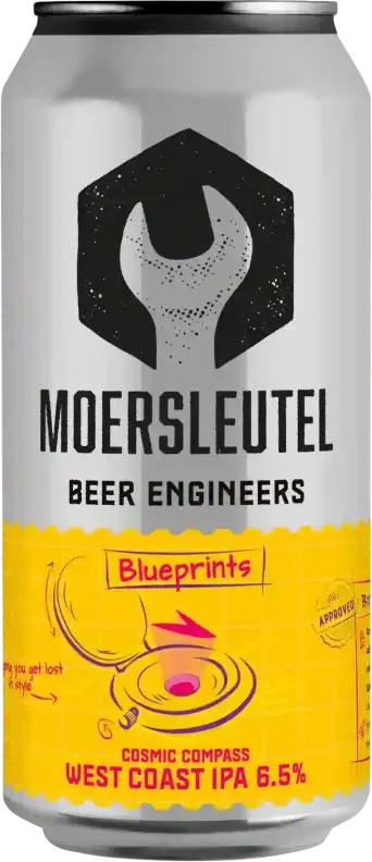 Moersleutel Craft Brewery Blueprints - Cosmic Compass