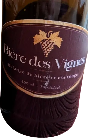 Domaine Nokomis Bière Des Vignes (vin Rouge)