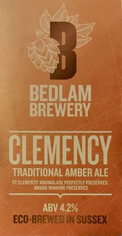 Bedlam Brewery Clemency