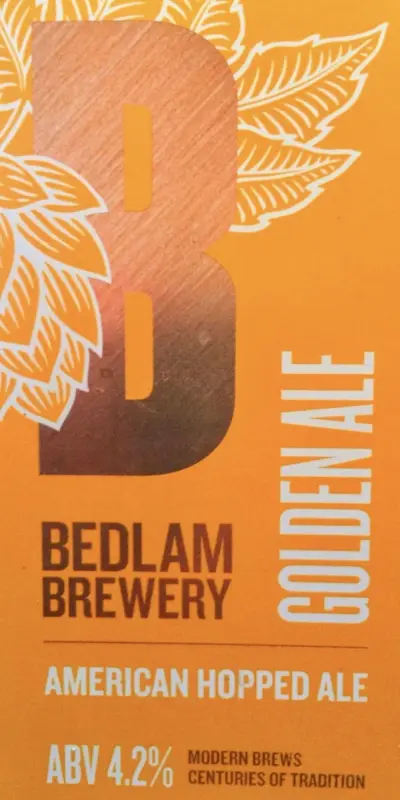 Bedlam Brewery Golden Ale