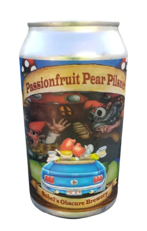 Sobel's Obscure Brewery Passionfruit Pear Pilsner