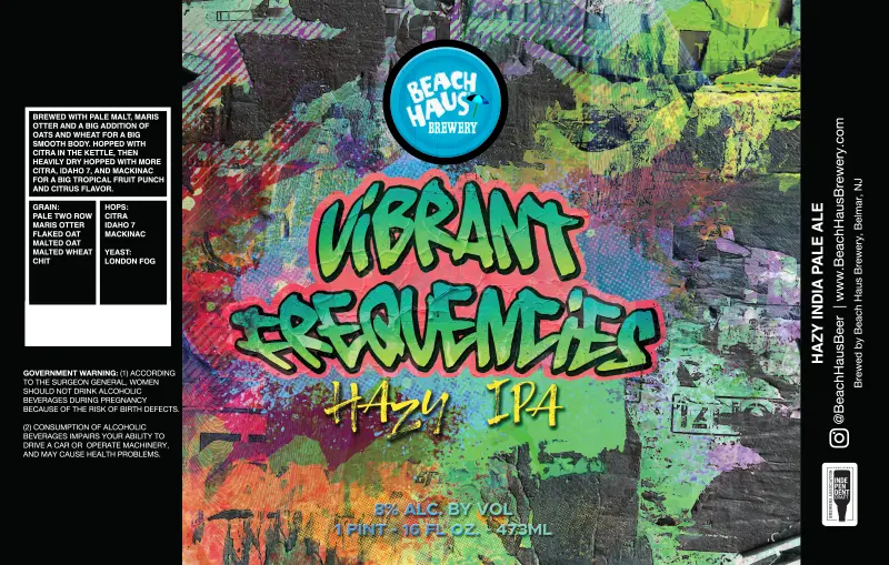 Beach Haus Brewery Vibrant Frequencies