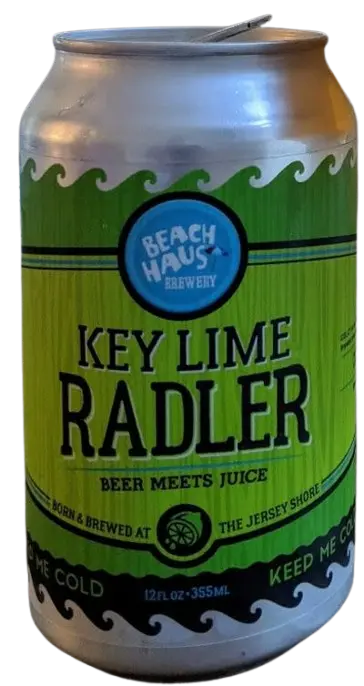 Beach Haus Brewery Key Lime Radler
