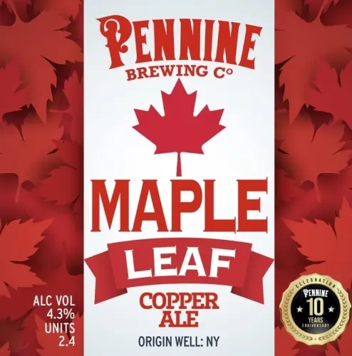 Pennine Brewing Co. Maple Leaf