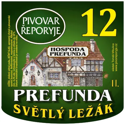 Restaurace a pivovar Řeporyje 12° Prefunda