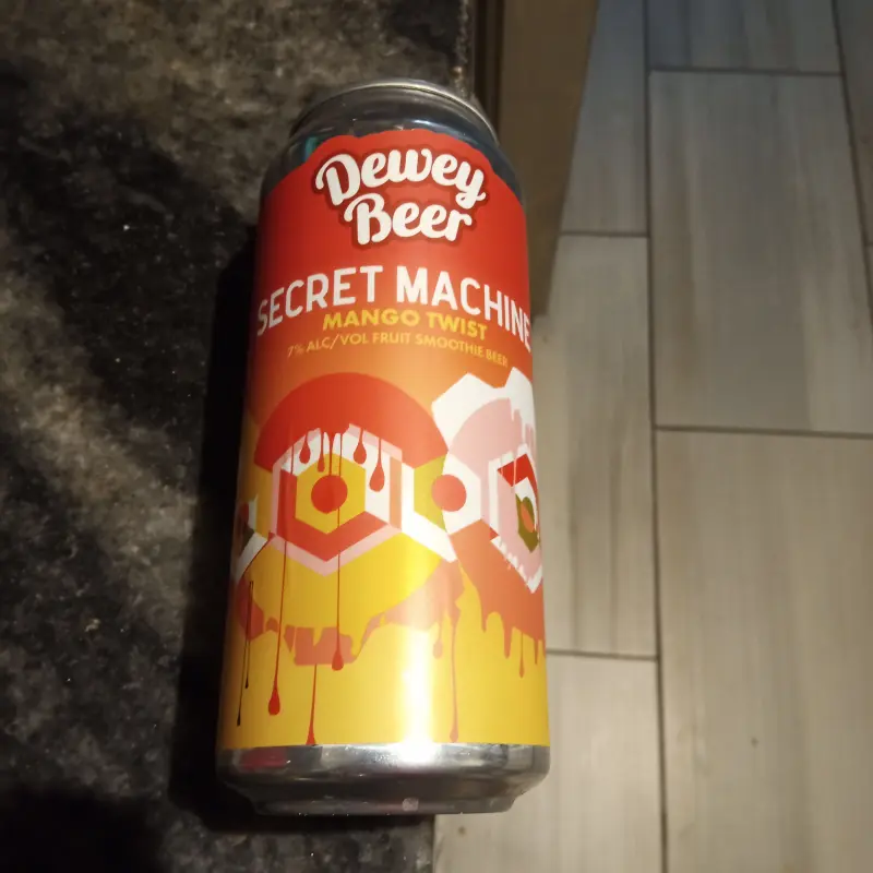 Dewey Beer Co. Secret Machine - Mango Twist