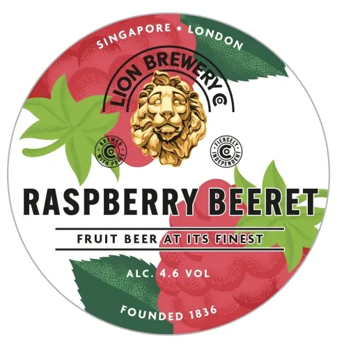 Lion Brewery Raspberry Beeret