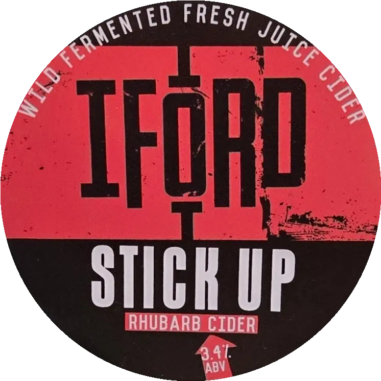 Iford Cider Stick Up Rhubarb