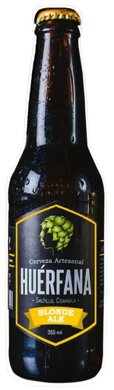 Cerveza Artesanal Huérfana Blonde Ale