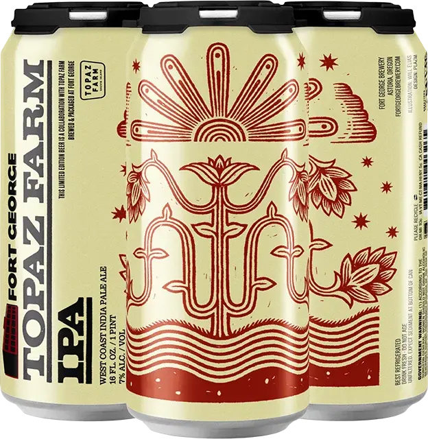 Fort George Brewery Topaz Farm IPA