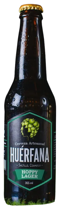 Cerveza Artesanal Huérfana Hoppy Lager
