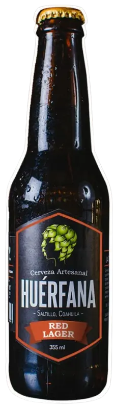Cerveza Artesanal Huérfana Red Lager