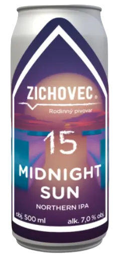 Rodinný Pivovar Zichovec Midnight Sun 15