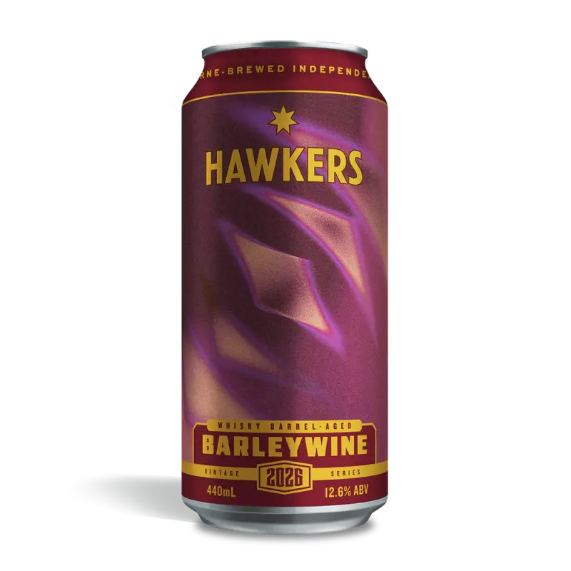 Hawkers Beer Barleywine (2026) - Whisky Barrel-Aged