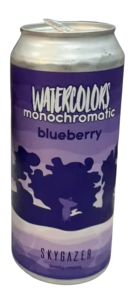 Skygazer Brewing Company Watercolors Monochromatic - Blueberry