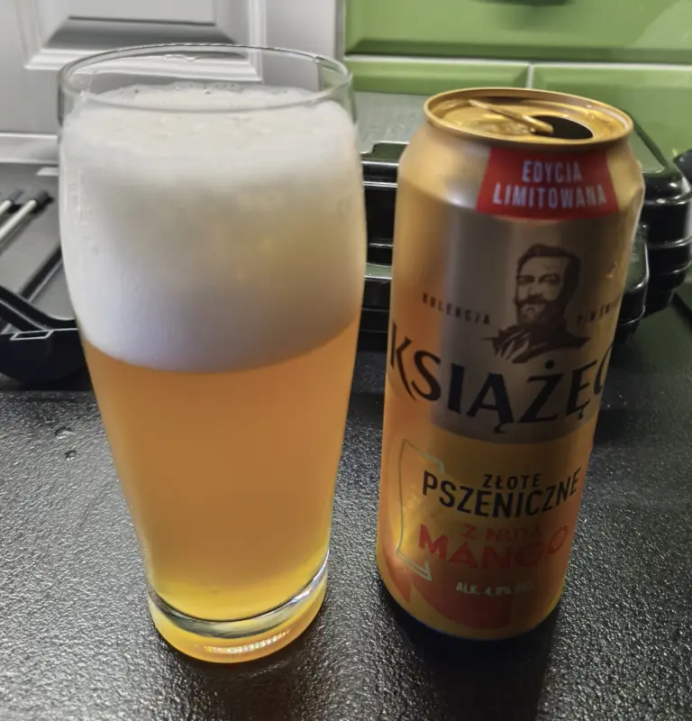 Tyskie Browary Książęce Książęce złote pszeniczne z nutą mango
