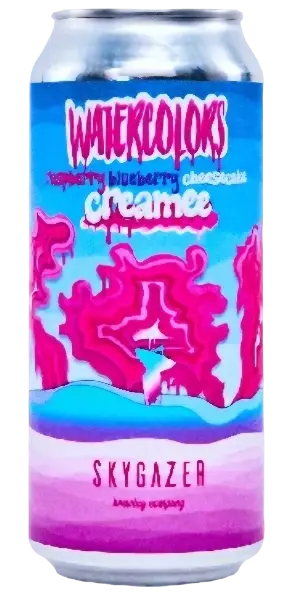 Skygazer Brewing Company Watercolors Creamee - Raspberry, Blueberry, Cheesecake