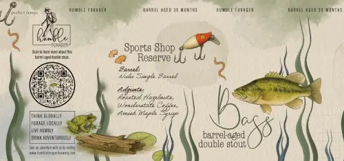 Humble Forager Brewery Sport Shop Reserve : Walleye