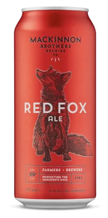 MacKinnon Brothers Brewing Company Red Fox ale