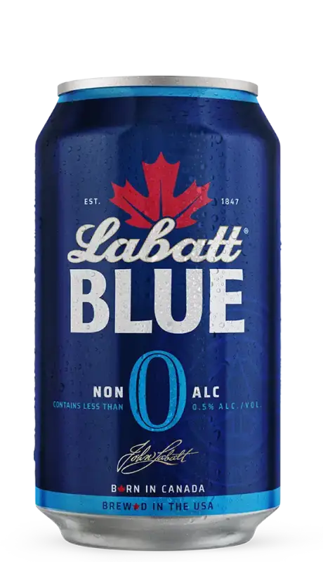 Labatt USA Blue 0 Non-Alcoholic