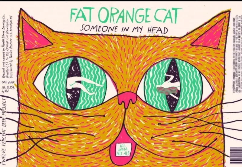 Fat Orange Cat Brew Company Someone In My Head