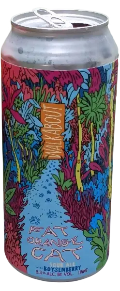 Fat Orange Cat Brew Company Walkabout - Boysenberry