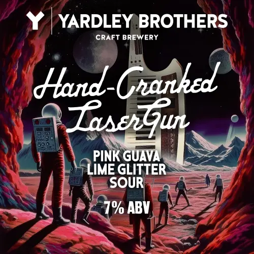 Yardley Brothers Brewing Hand-Cranked Laser Gun