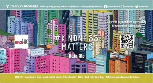 Yardley Brothers Brewing Kindness Matters Pale Ale
