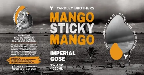 Yardley Brothers Brewing Mango Sticky Mango Imperial Gose