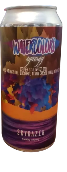 Skygazer Brewing Company Watercolors - Synergy Raspberry, Blackberry, Graham Cracker, Vanilla & Milk Sugar