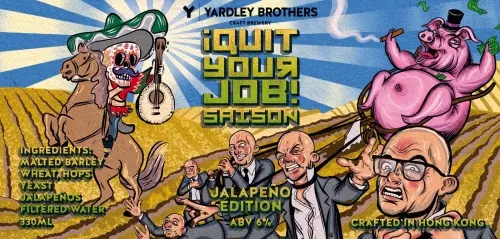 Yardley Brothers Brewing Quit Your Job: Jalapeno Edition