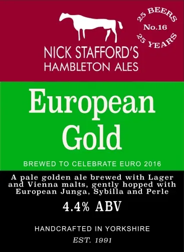 Hambleton Brewery European Gold