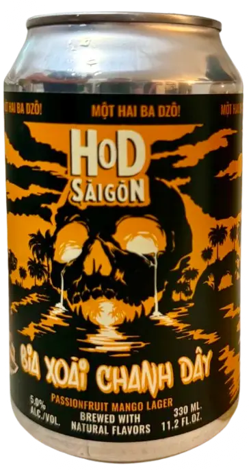 Heart of Darkness Brewery Bia Xoài Chanh Dây Passionfruit Mango Lager