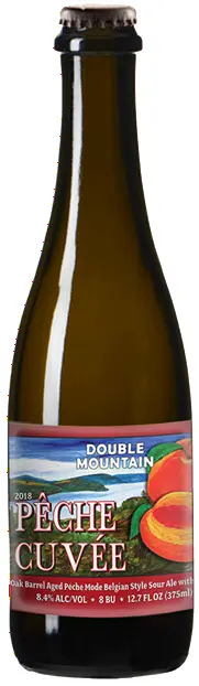 Double Mountain Brewery & Cidery Pêche Cuvee