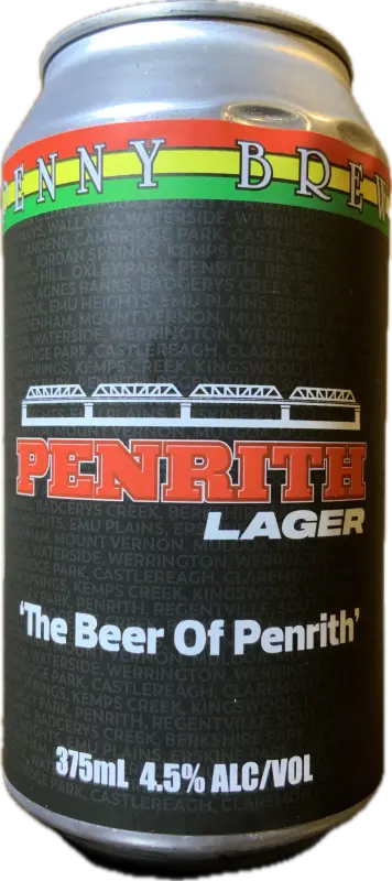 Rusty Penny Brewing Penrith Lager