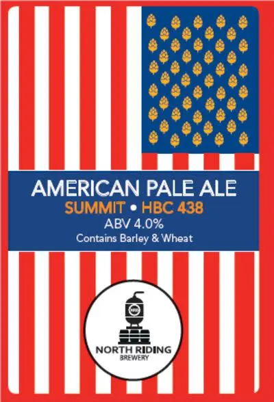 North Riding Brewery American Pale Ale - Summit HBC 438