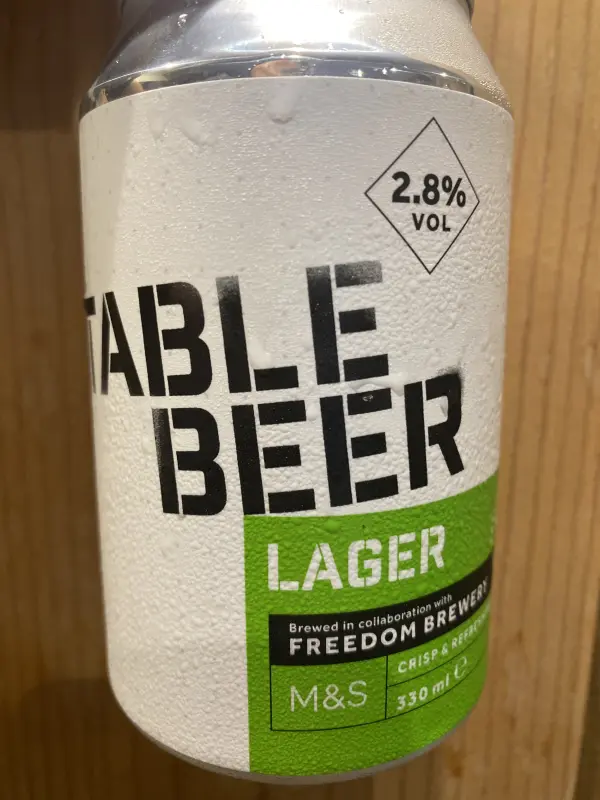 Marks & Spencer Stores Table Beer - Lager