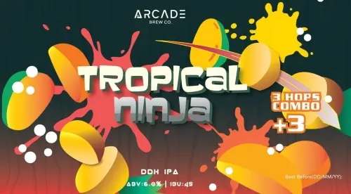 Arcade Brew Co. Tropical Ninja DDH IPA