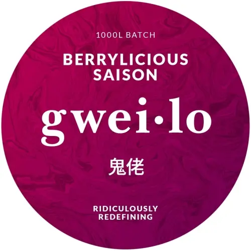 Gweilo Beer Berrylicious Saison