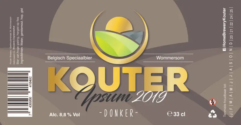 Kouter Brewery Ipsum