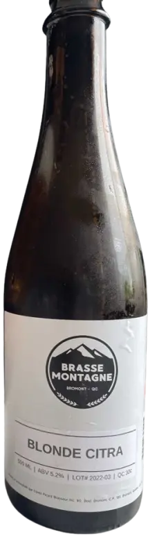 Brasse Montagne - Microbrasserie Blonde Citra