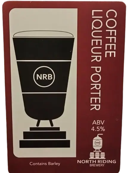 North Riding Brewery Coffee Liqueur Porter