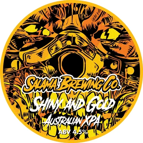 Salama Brewing Co. Shiny and Gold