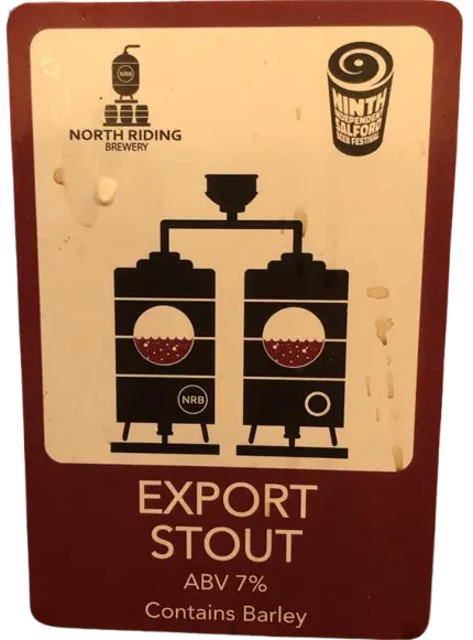 North Riding Brewery Export Stout