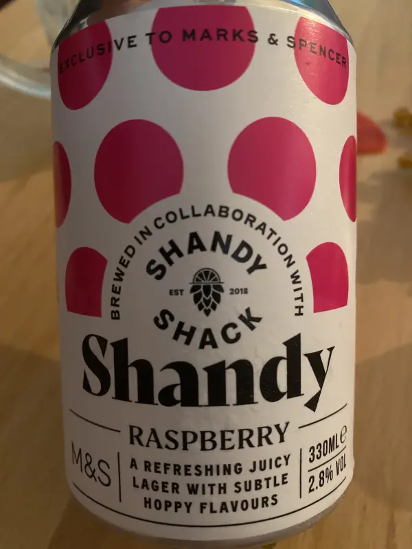 Marks & Spencer Stores Shandy - Raspberry