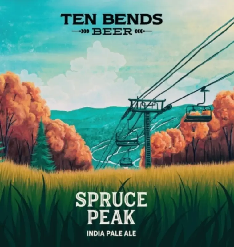 Ten Bends Beer Spruce Peak