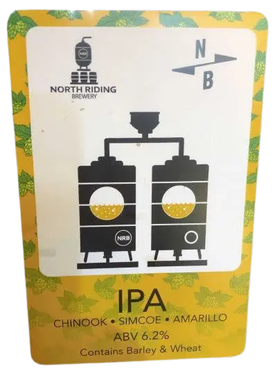 North Riding Brewery IPA - Chinook Simcoe Amarillo